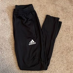 Mens size small Adidas soccer pants, black